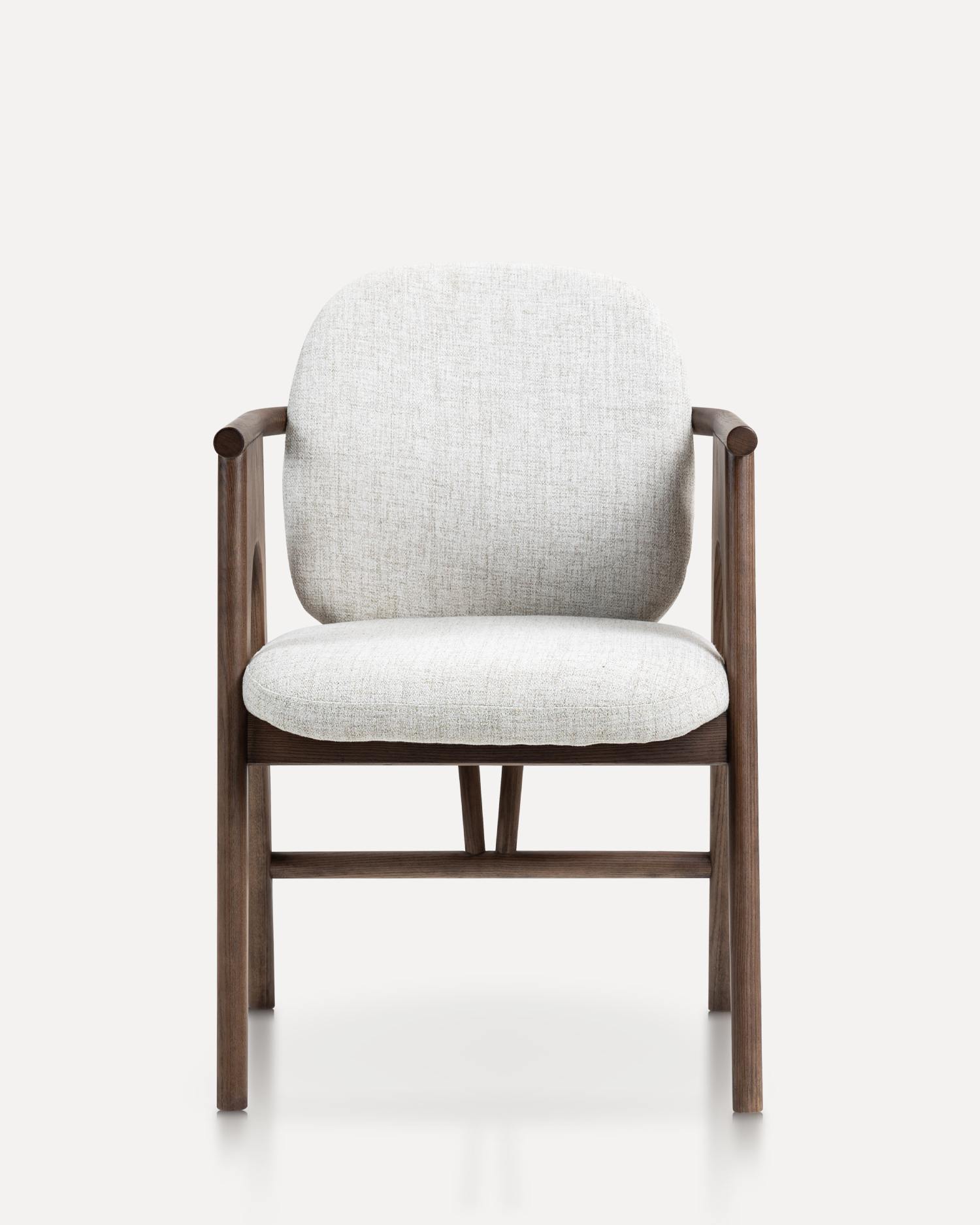 Elegant klädd trästol Elegant klädd trästol