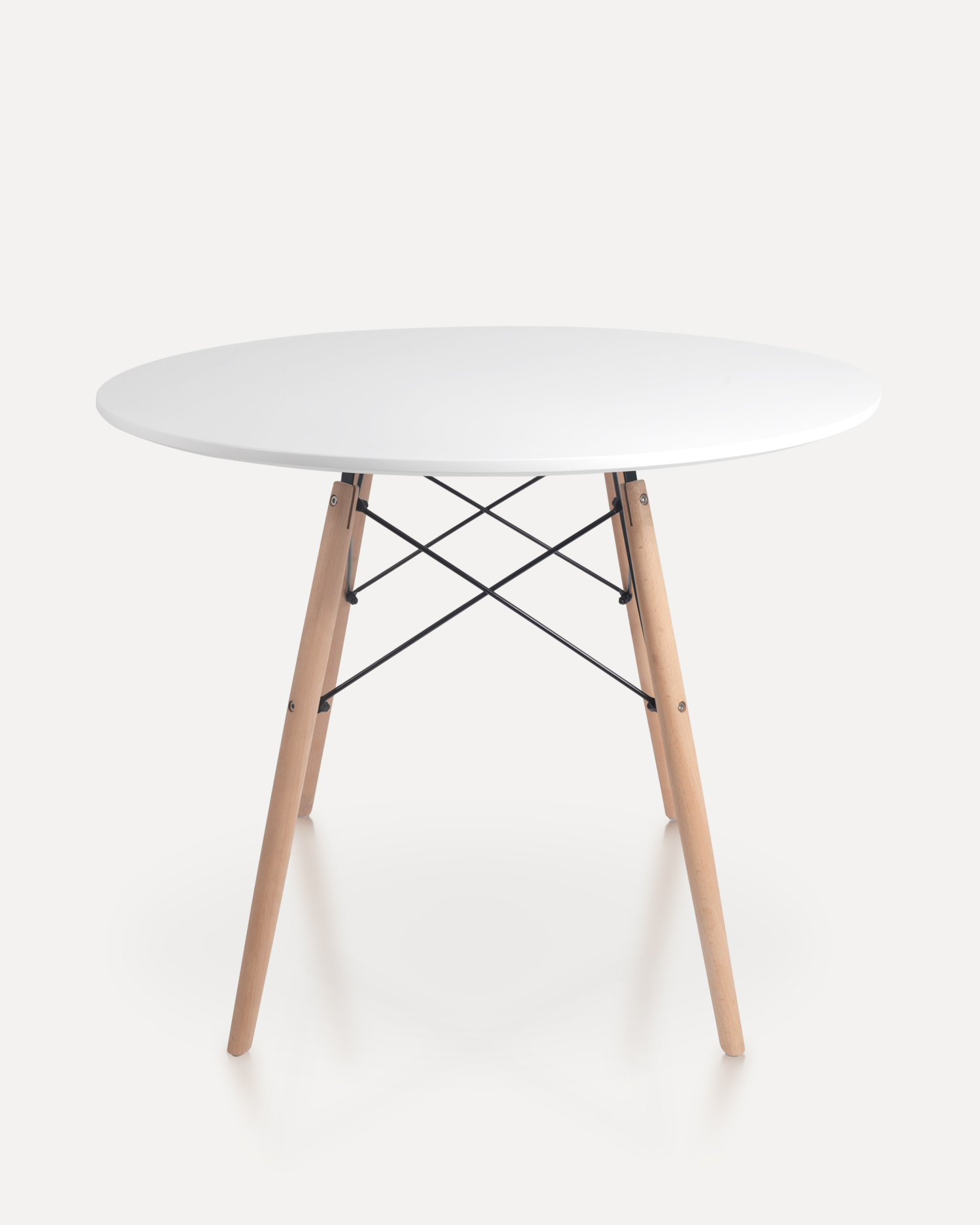 Nordisk rund trä matbord Nordisk rund trä matbord