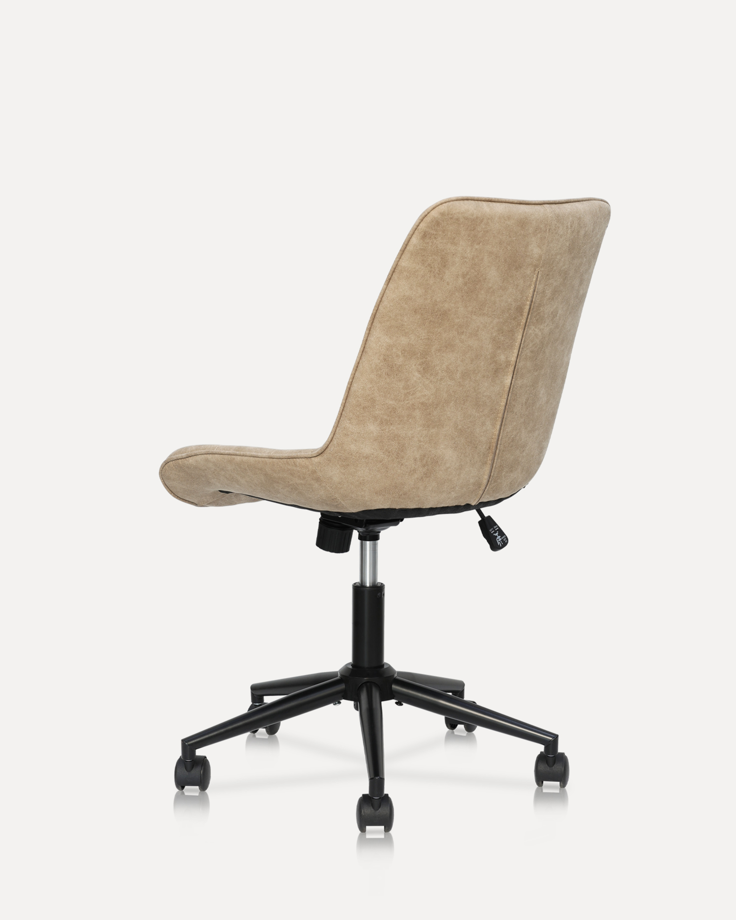 Bekväm klädsad svivelstol Bekväm klädsad svivelstol