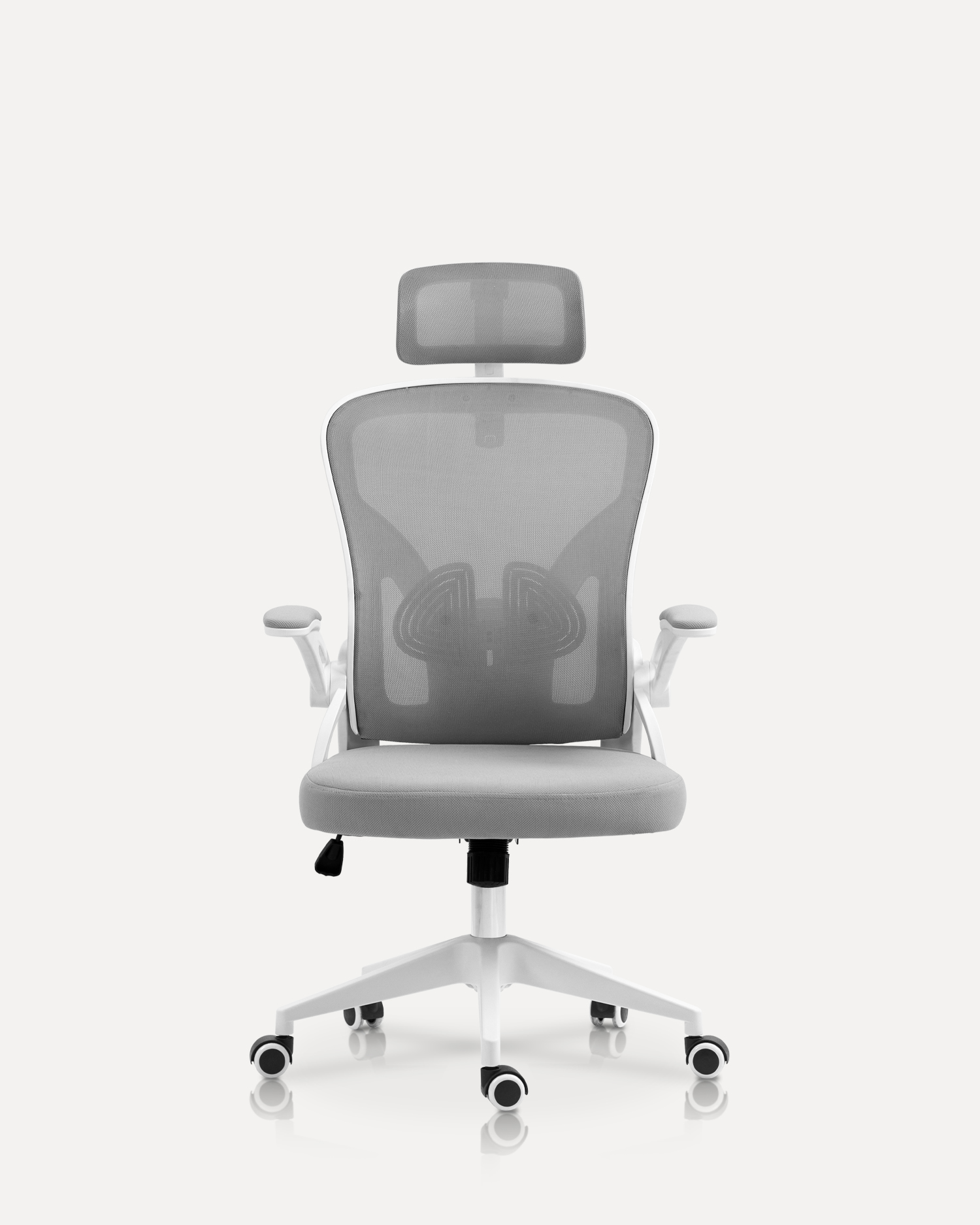 Kontorsstol med justerbart armstöd Kontorsstol med justerbart armstöd